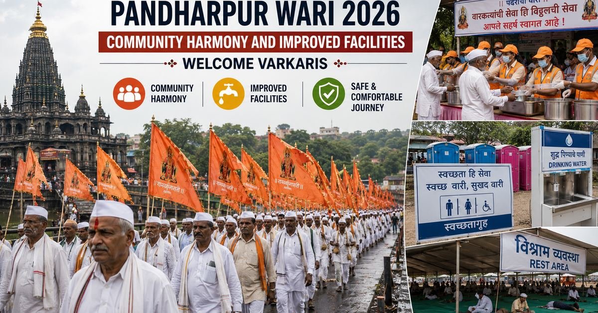 Pandharpur Wari 2026: Community Harmony and Improved Facilities Welcome Varkaris